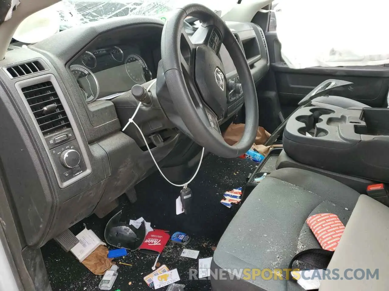 9 Photograph of a damaged car 1C6RR7KGXRS143837 RAM 1500 2024