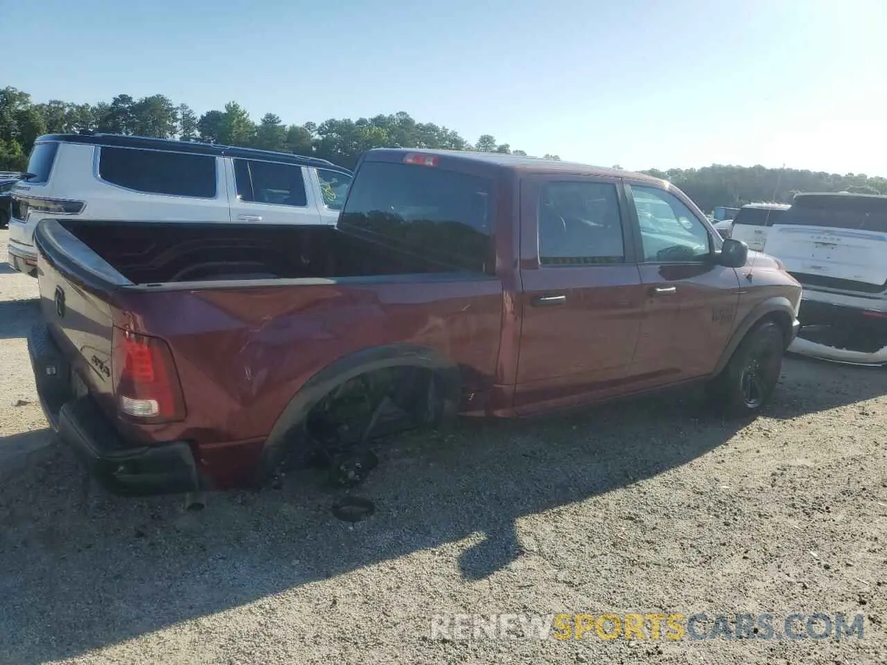 3 Photograph of a damaged car 1C6RR7LG2RS143457 RAM 1500 2024