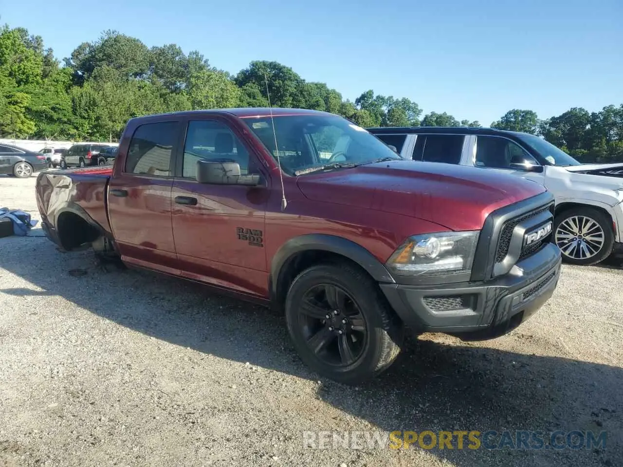 4 Photograph of a damaged car 1C6RR7LG2RS143457 RAM 1500 2024