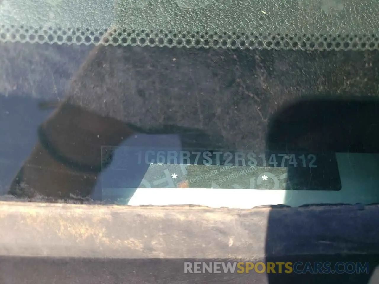 12 Photograph of a damaged car 1C6RR7ST2RS147412 RAM 1500 2024