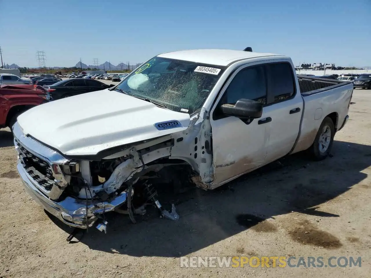 1 Photograph of a damaged car 1C6RREBG0RN194900 RAM 1500 2024