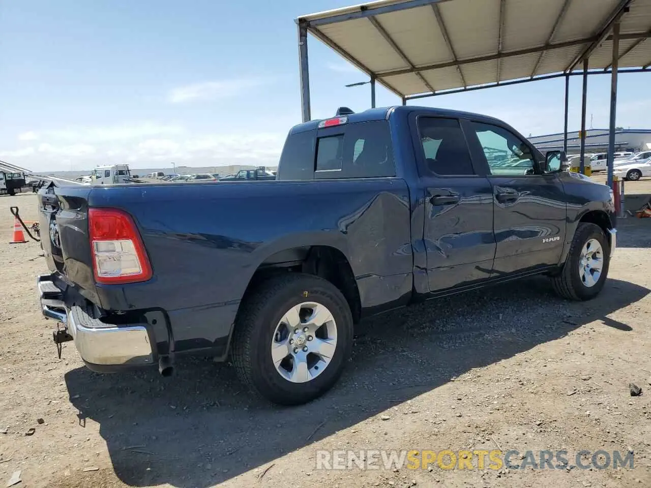 3 Photograph of a damaged car 1C6RREBG1RN157547 RAM 1500 2024