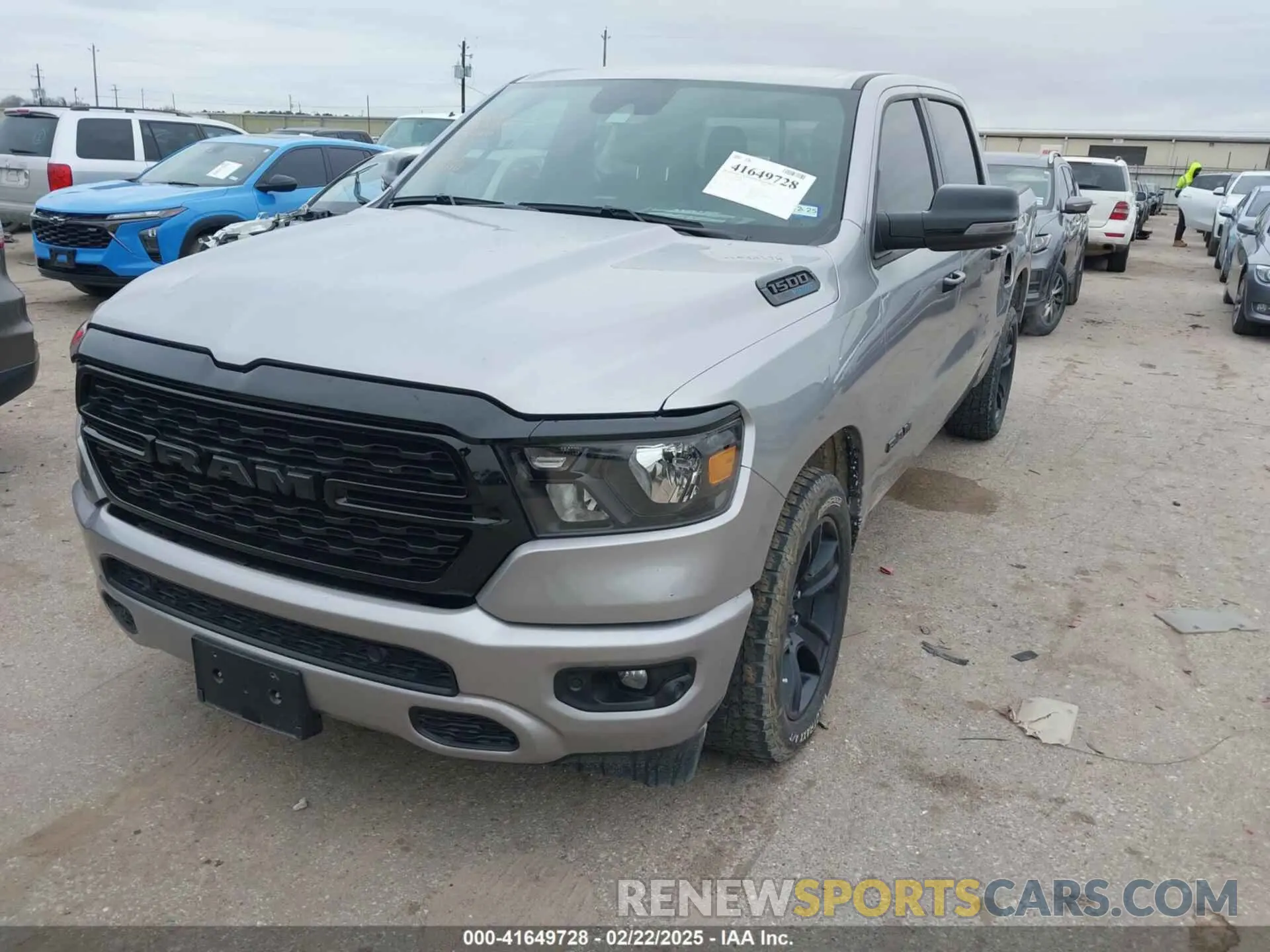 2 Photograph of a damaged car 1C6RREFT0RN146109 RAM 1500 2024