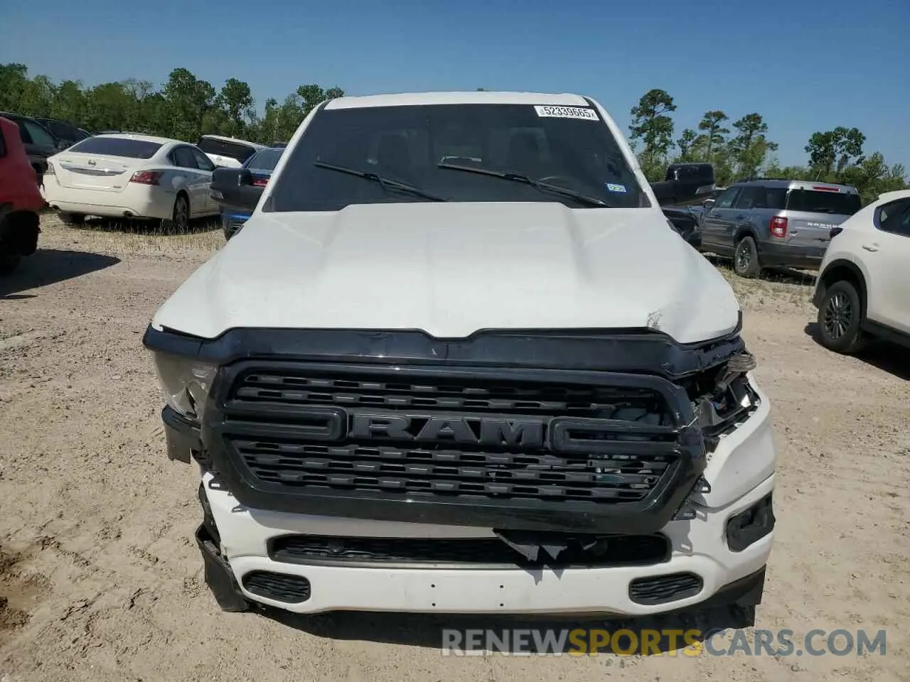 5 Photograph of a damaged car 1C6RREFT1RN146040 RAM 1500 2024