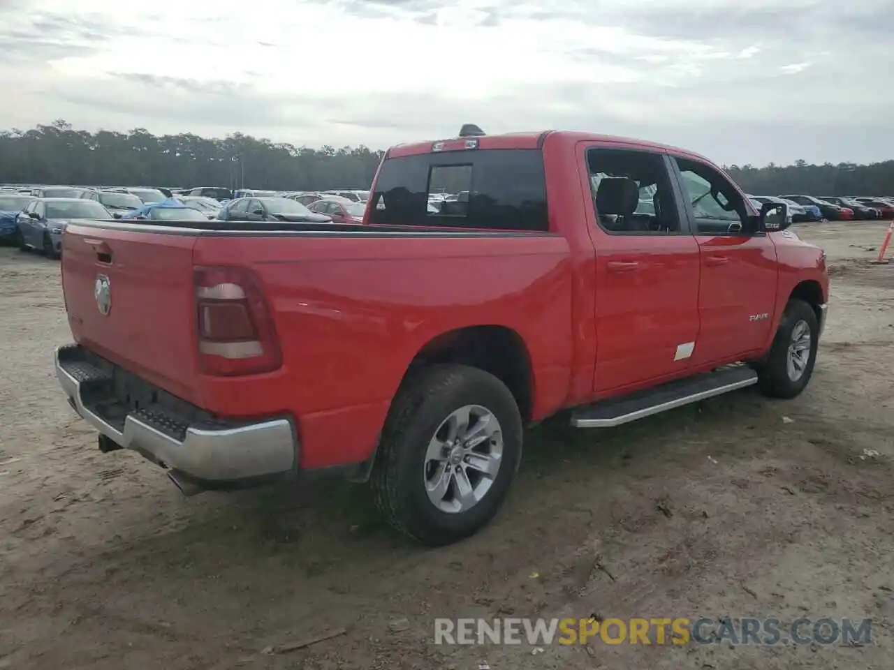 3 Photograph of a damaged car 1C6RREJT1RN111859 RAM 1500 2024