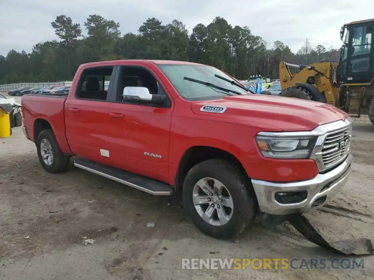 4 Photograph of a damaged car 1C6RREJT1RN111859 RAM 1500 2024