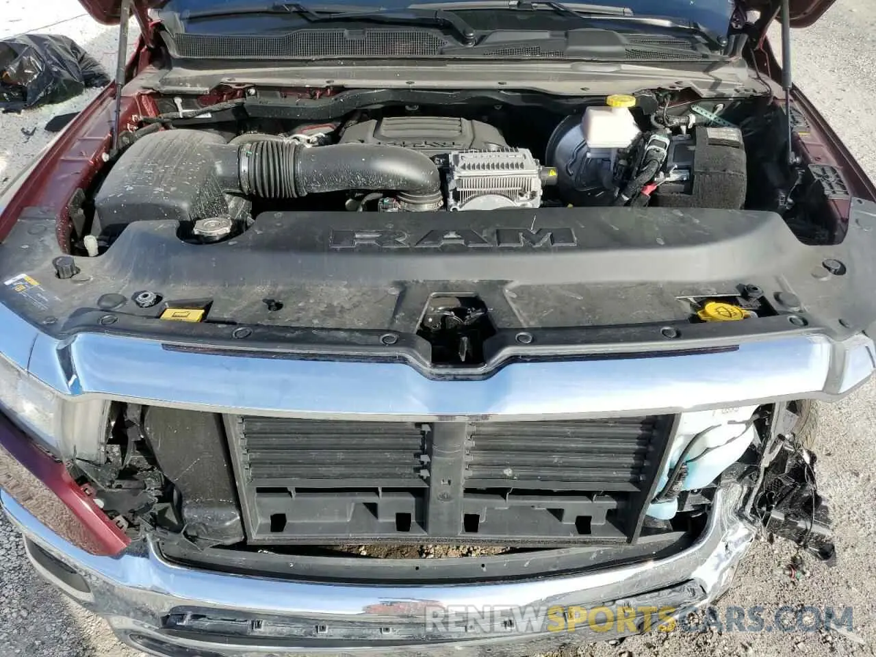 11 Photograph of a damaged car 1C6RREJT3RN205094 RAM 1500 2024