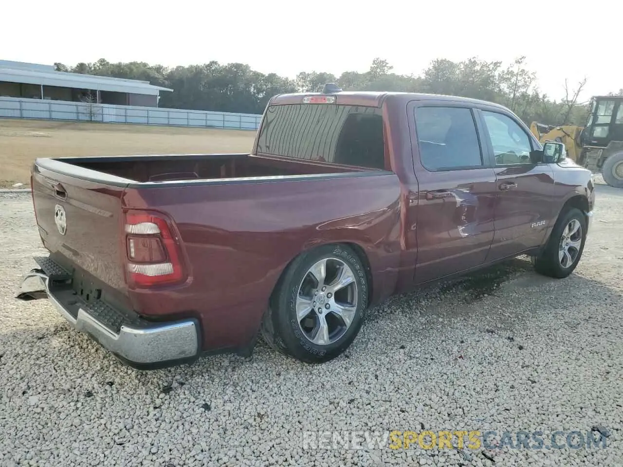 3 Photograph of a damaged car 1C6RREJT3RN205094 RAM 1500 2024