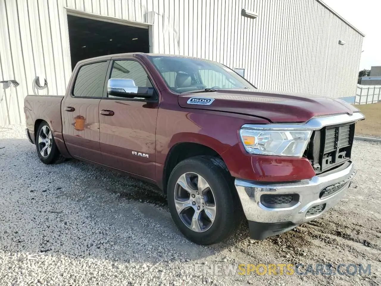4 Photograph of a damaged car 1C6RREJT3RN205094 RAM 1500 2024