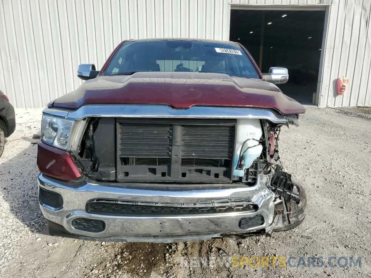 5 Photograph of a damaged car 1C6RREJT3RN205094 RAM 1500 2024