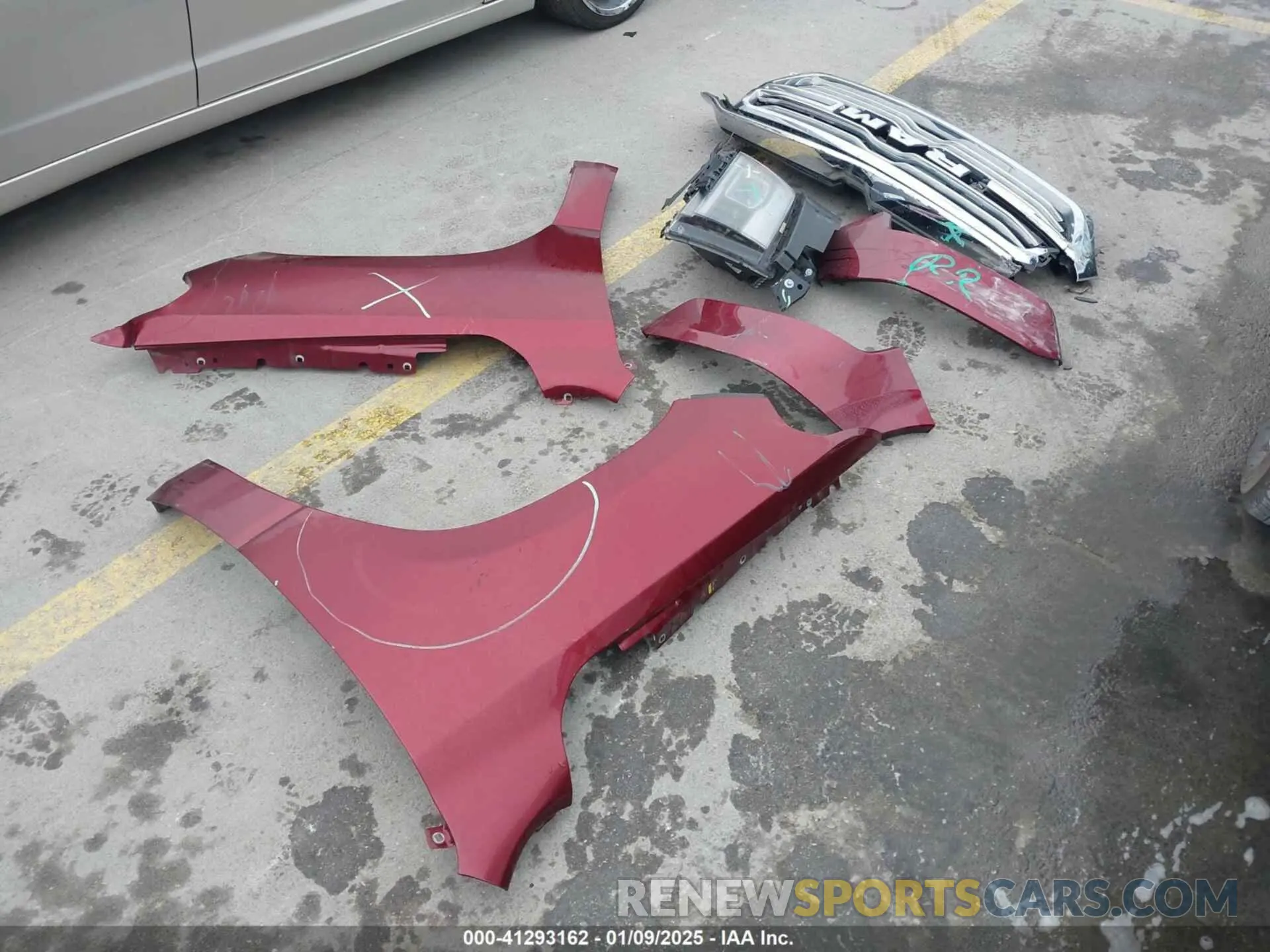 11 Photograph of a damaged car 1C6RREJT3RN214507 RAM 1500 2024