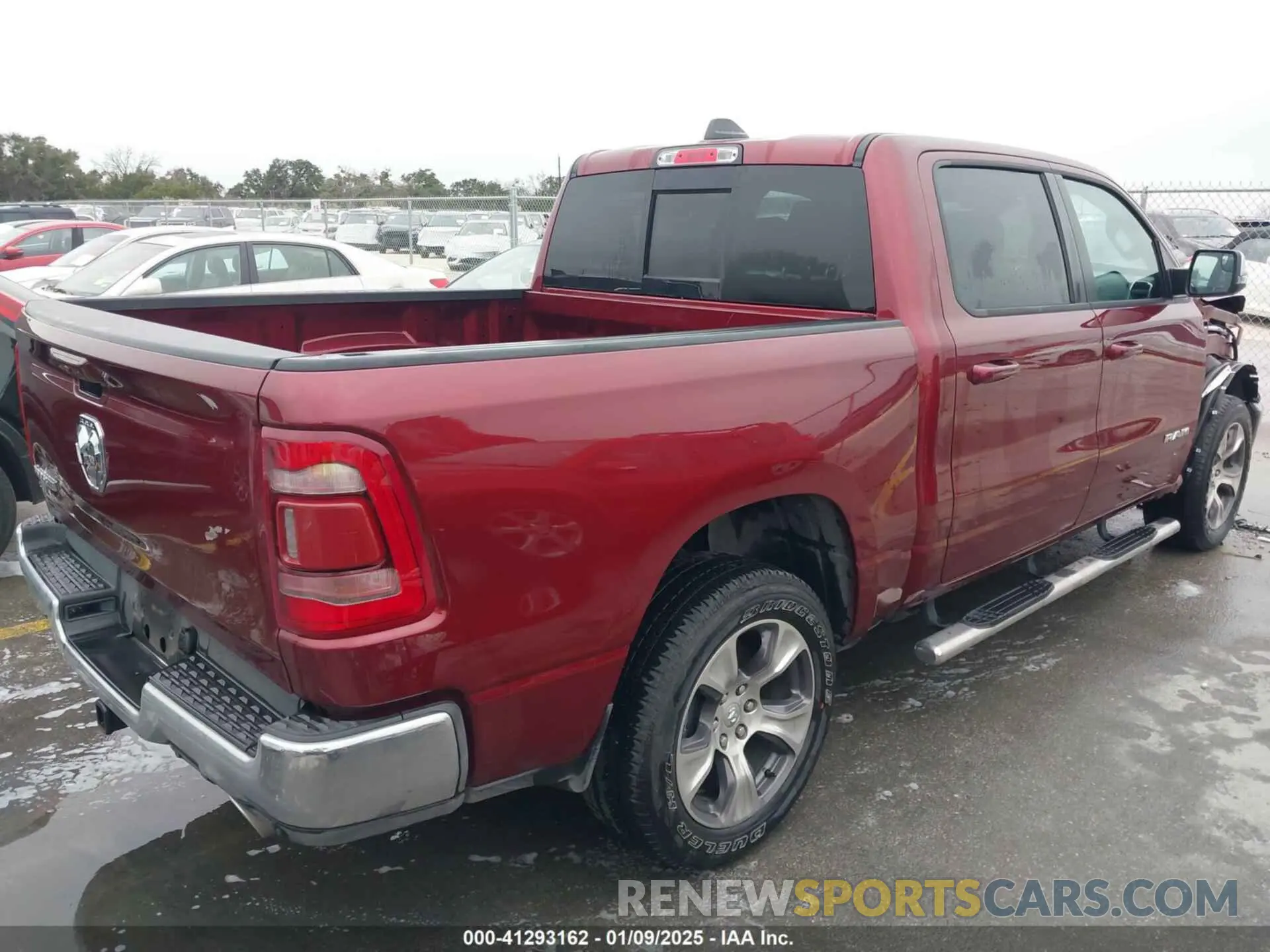 4 Photograph of a damaged car 1C6RREJT3RN214507 RAM 1500 2024