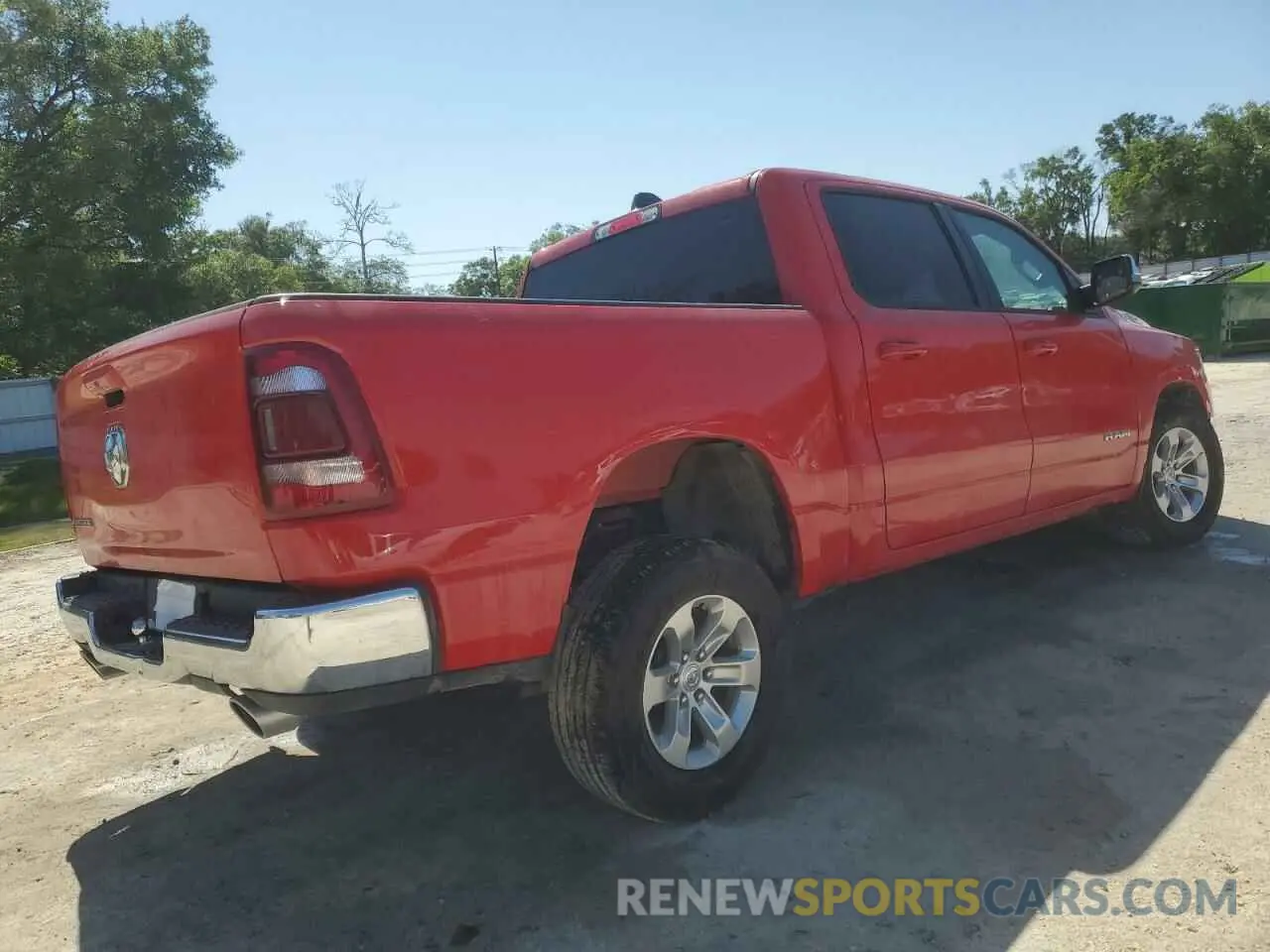 3 Photograph of a damaged car 1C6RREJT5RN219367 RAM 1500 2024