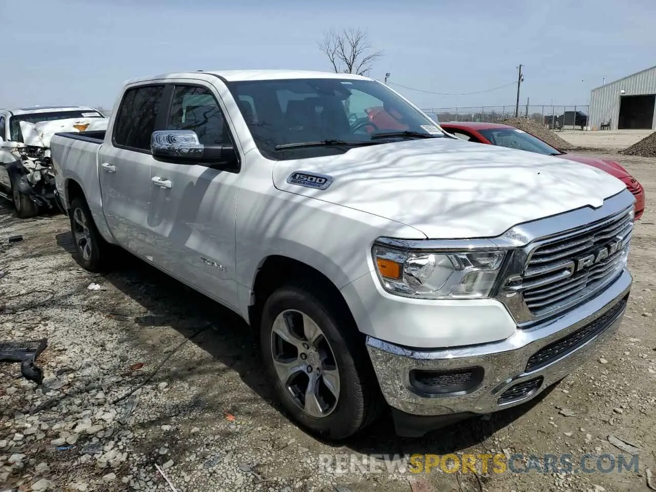 4 Photograph of a damaged car 1C6RREJT8RN205396 RAM 1500 2024