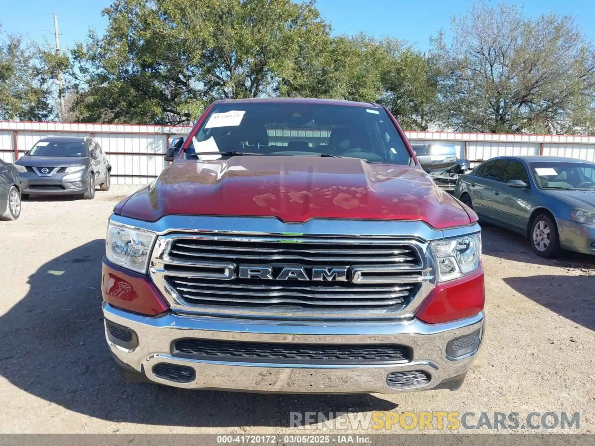 12 Photograph of a damaged car 1C6RREJT8RN220786 RAM 1500 2024