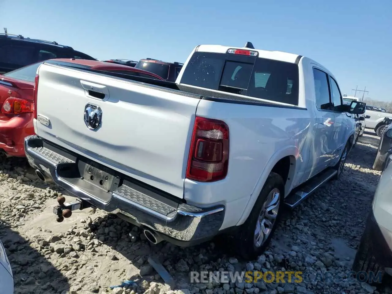 3 Photograph of a damaged car 1C6RREKT4RN214093 RAM 1500 2024