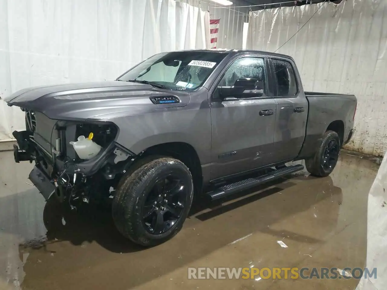 1 Photograph of a damaged car 1C6RRFBG5RN156763 RAM 1500 2024
