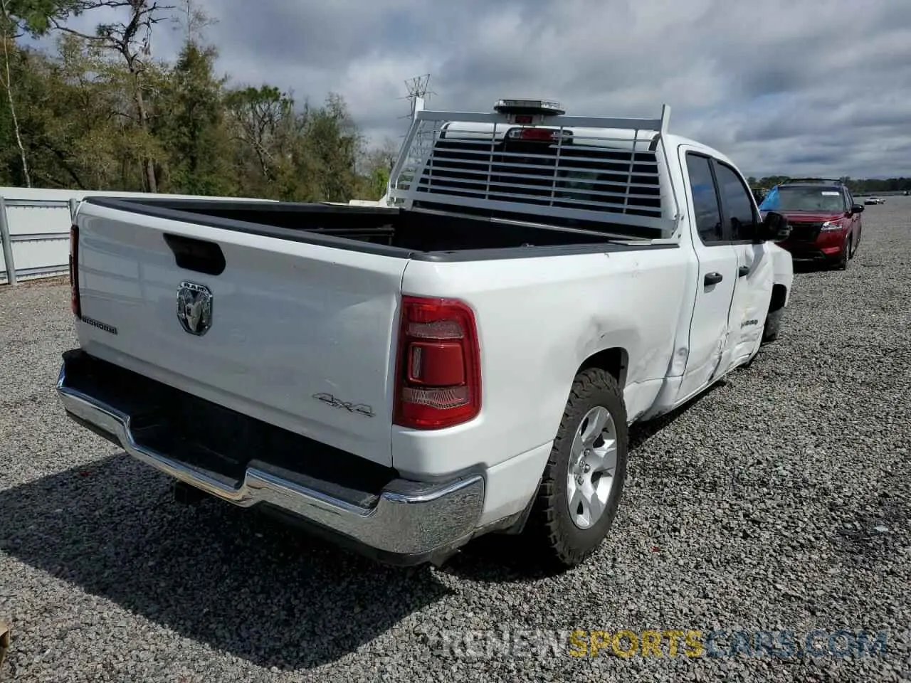 3 Photograph of a damaged car 1C6RRFBG6RN136764 RAM 1500 2024
