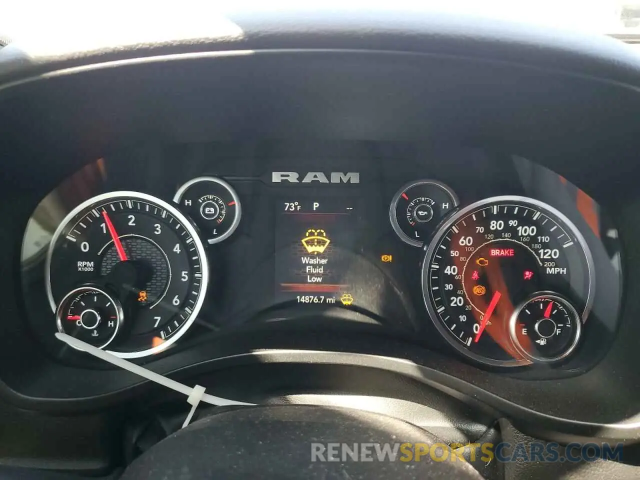 9 Photograph of a damaged car 1C6RRFBG7RN150141 RAM 1500 2024
