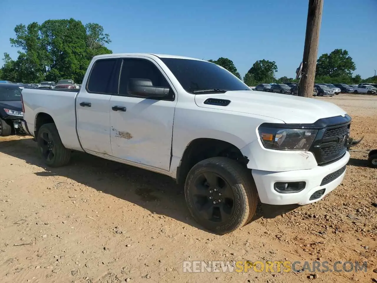 4 Photograph of a damaged car 1C6RRFCG3RN230471 RAM 1500 2024