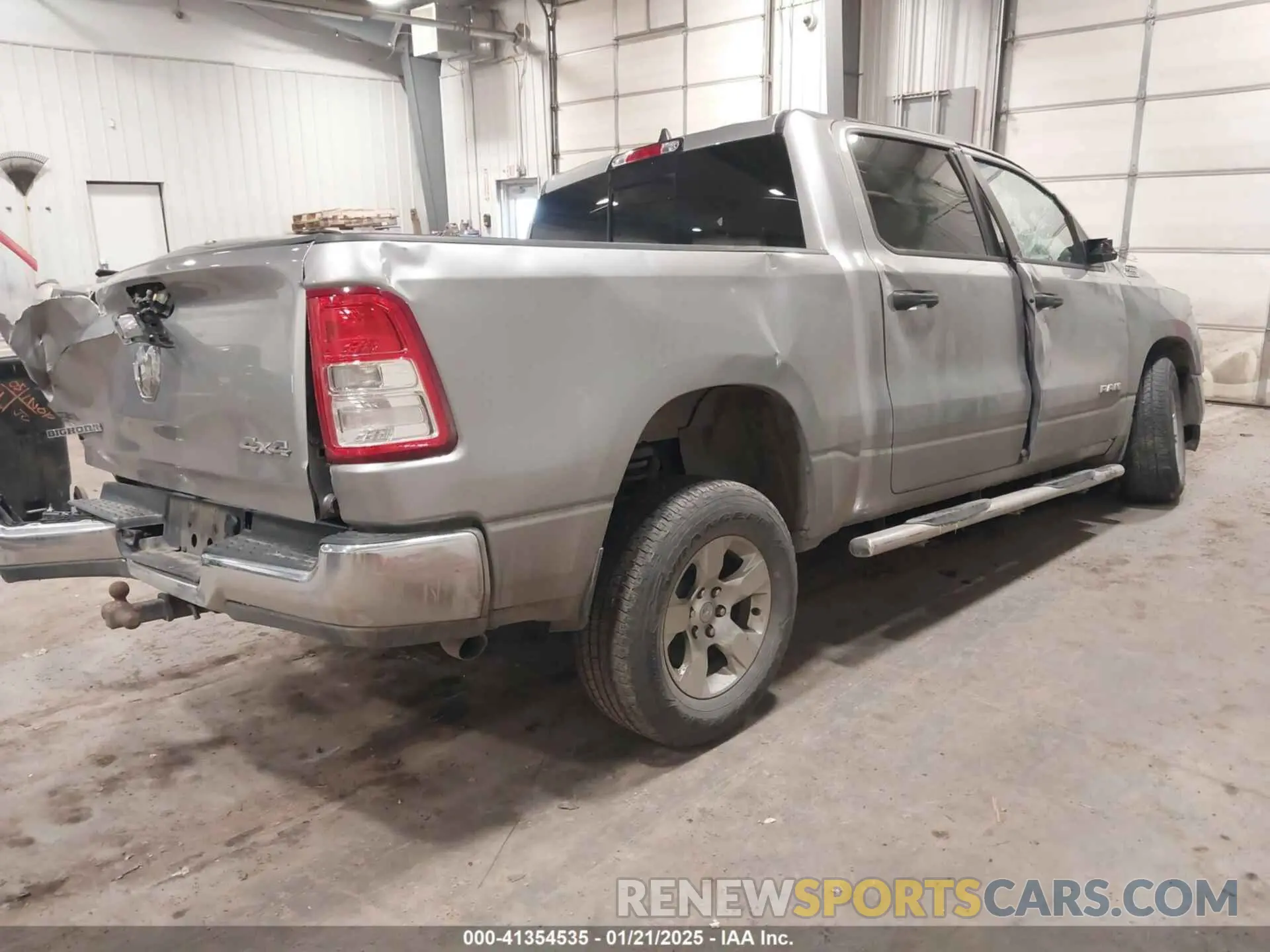 4 Photograph of a damaged car 1C6RRFFG0RN121168 RAM 1500 2024