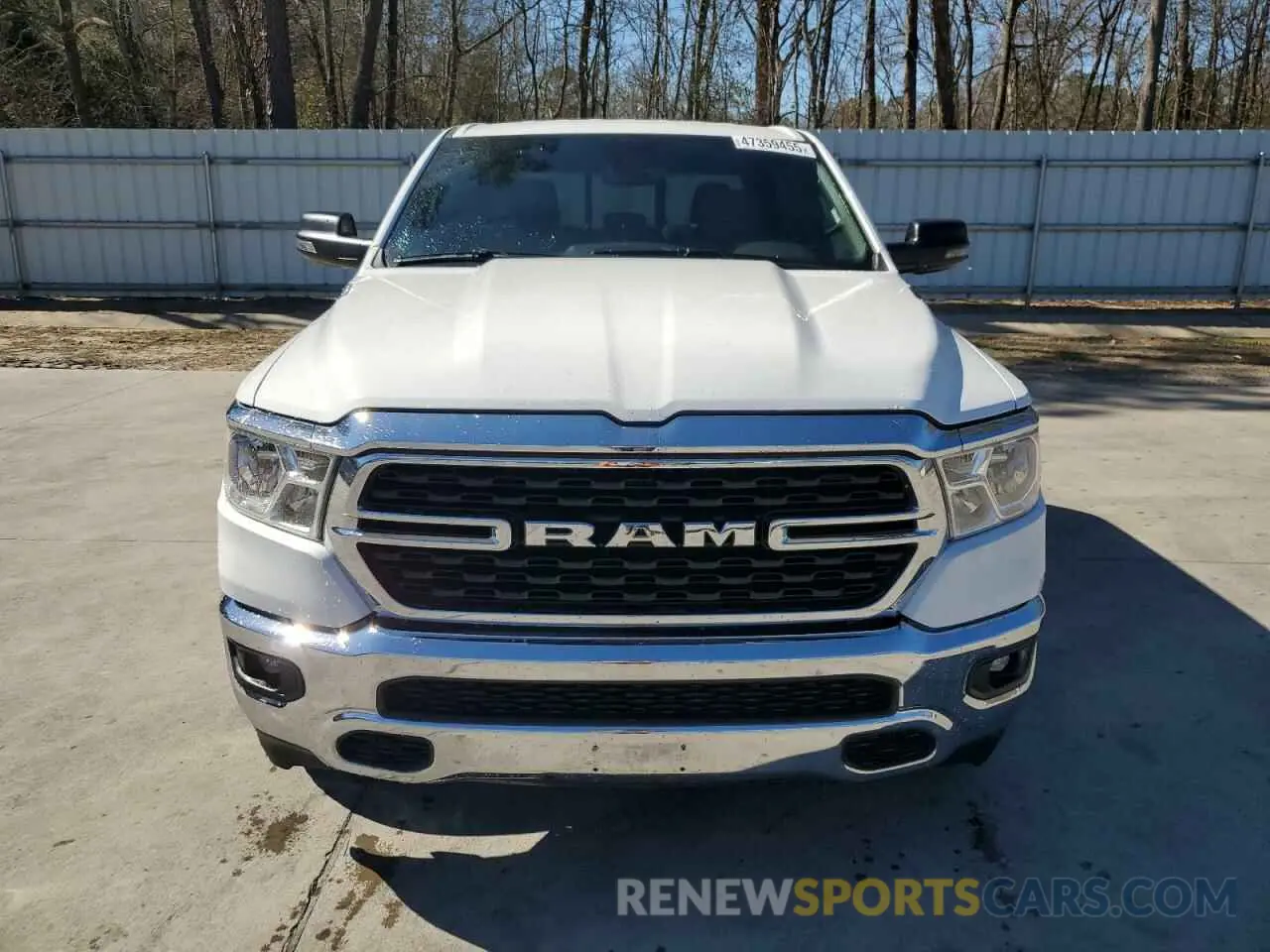 5 Photograph of a damaged car 1C6RRFFG0RN137760 RAM 1500 2024