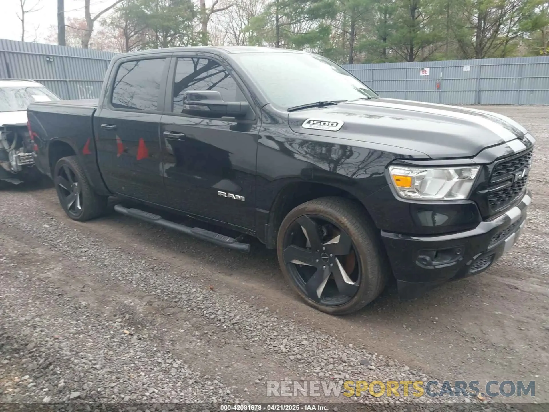 1 Photograph of a damaged car 1C6RRFFG2RN201958 RAM 1500 2024