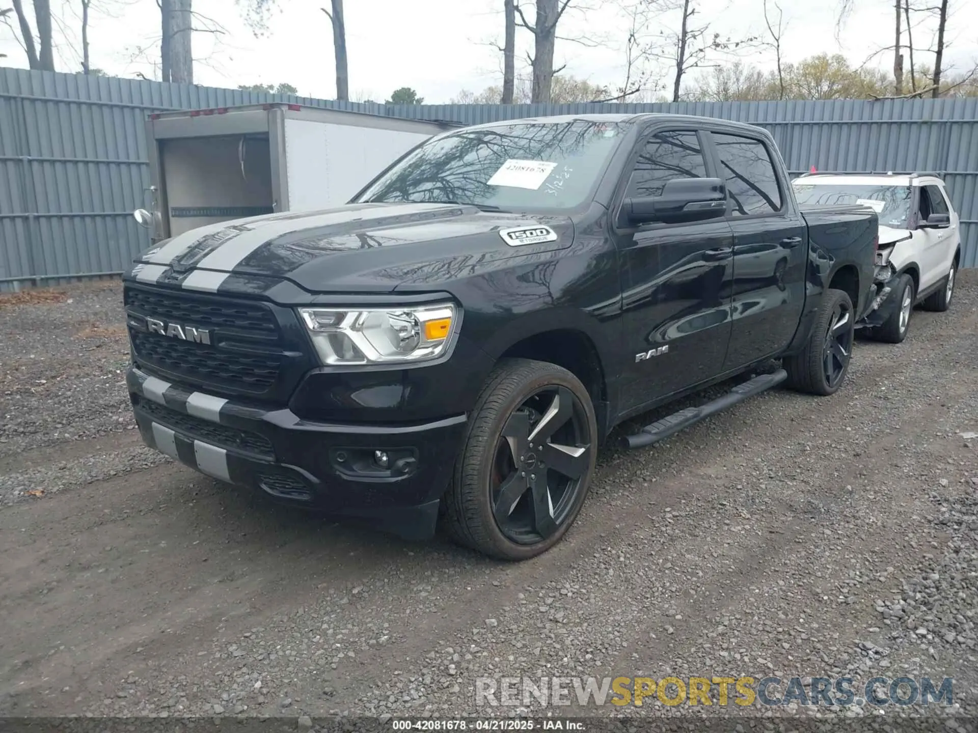 2 Photograph of a damaged car 1C6RRFFG2RN201958 RAM 1500 2024