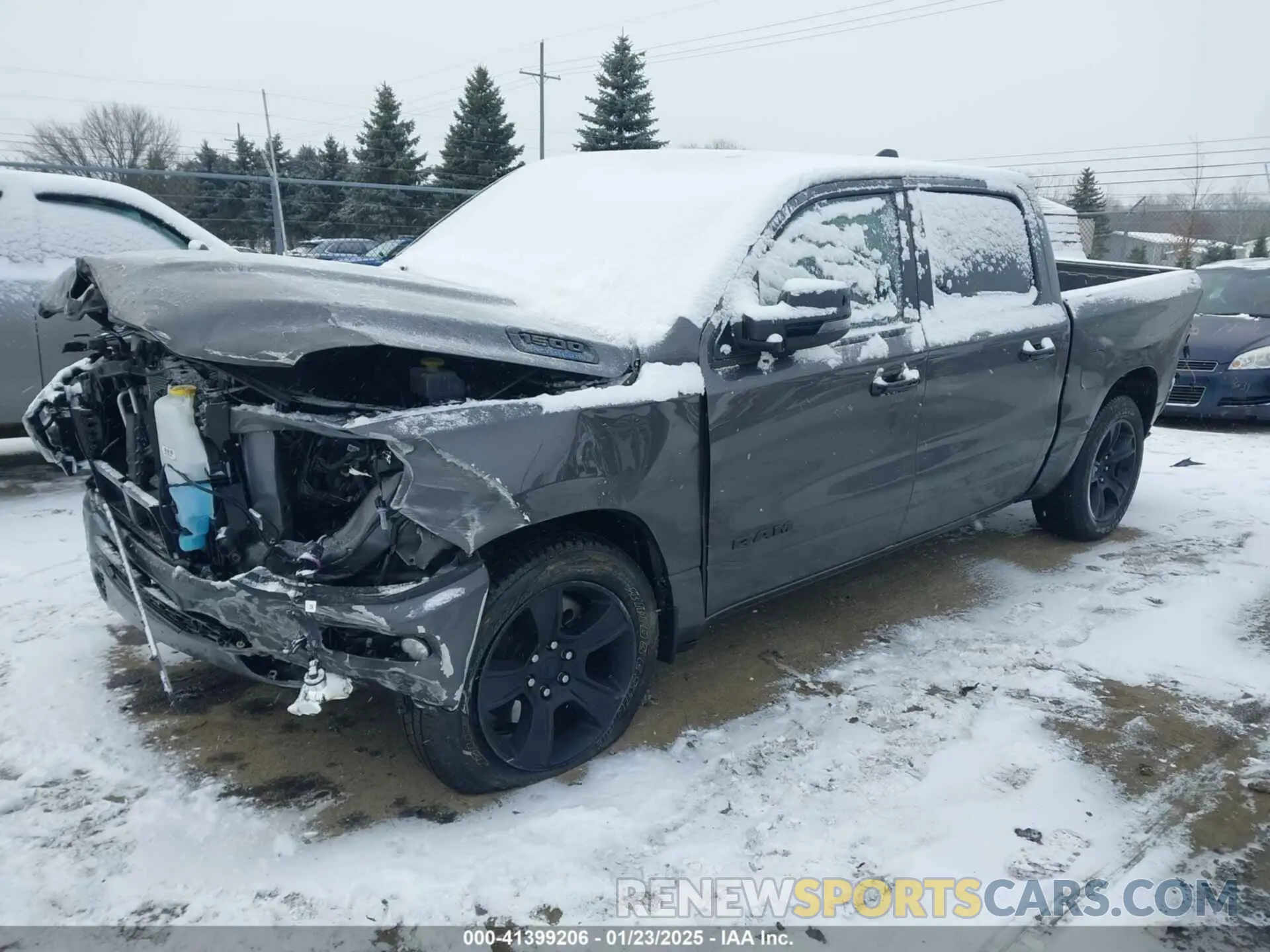 2 Photograph of a damaged car 1C6RRFFG4RN165190 RAM 1500 2024