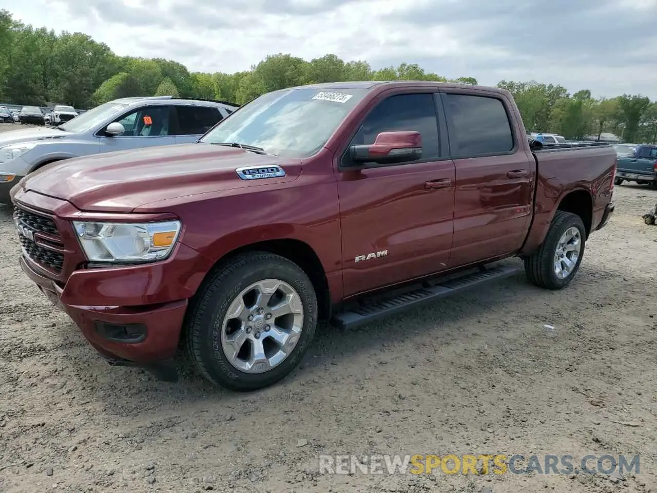 1 Photograph of a damaged car 1C6RRFFG6RN209660 RAM 1500 2024