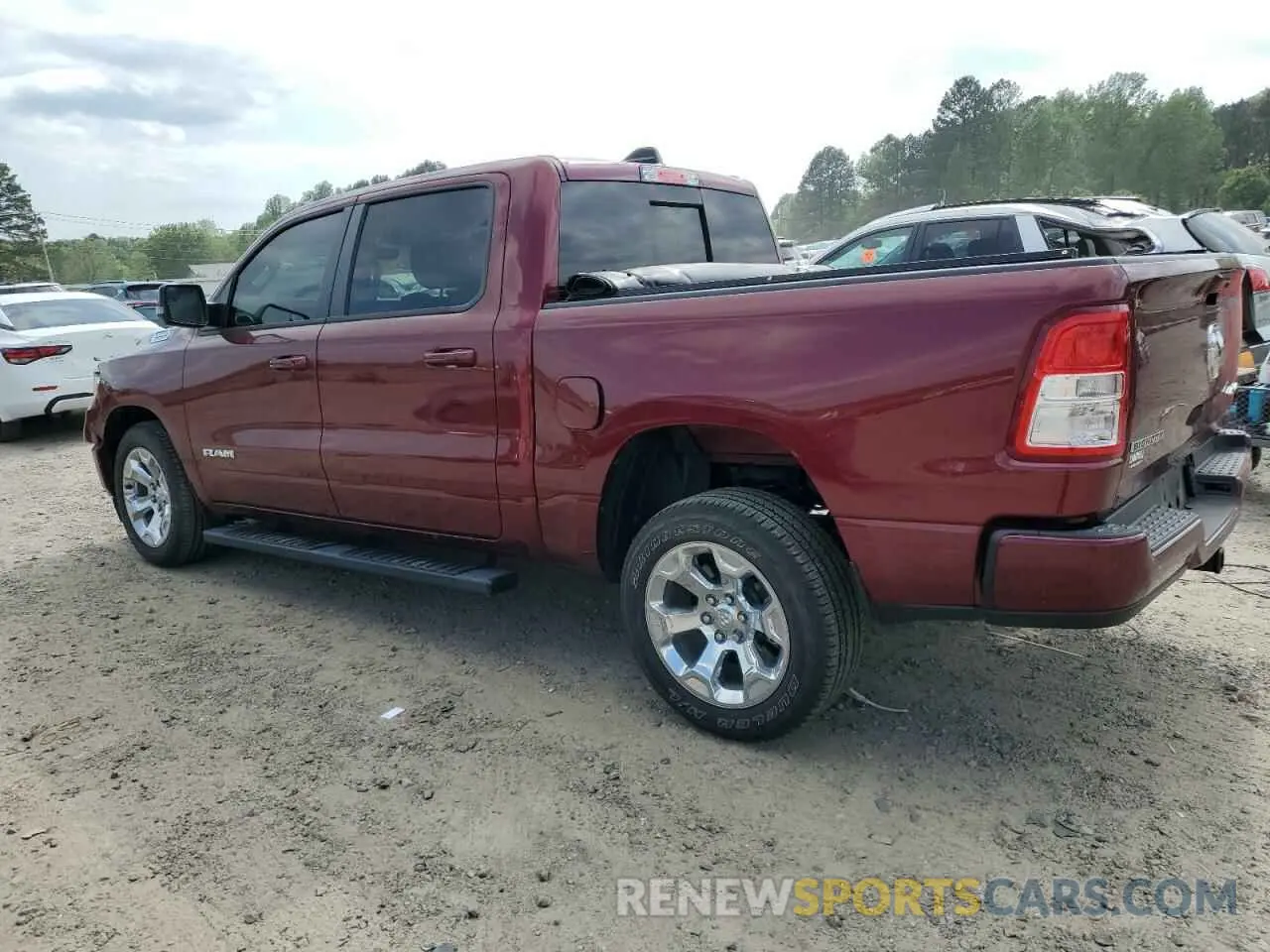 2 Photograph of a damaged car 1C6RRFFG6RN209660 RAM 1500 2024