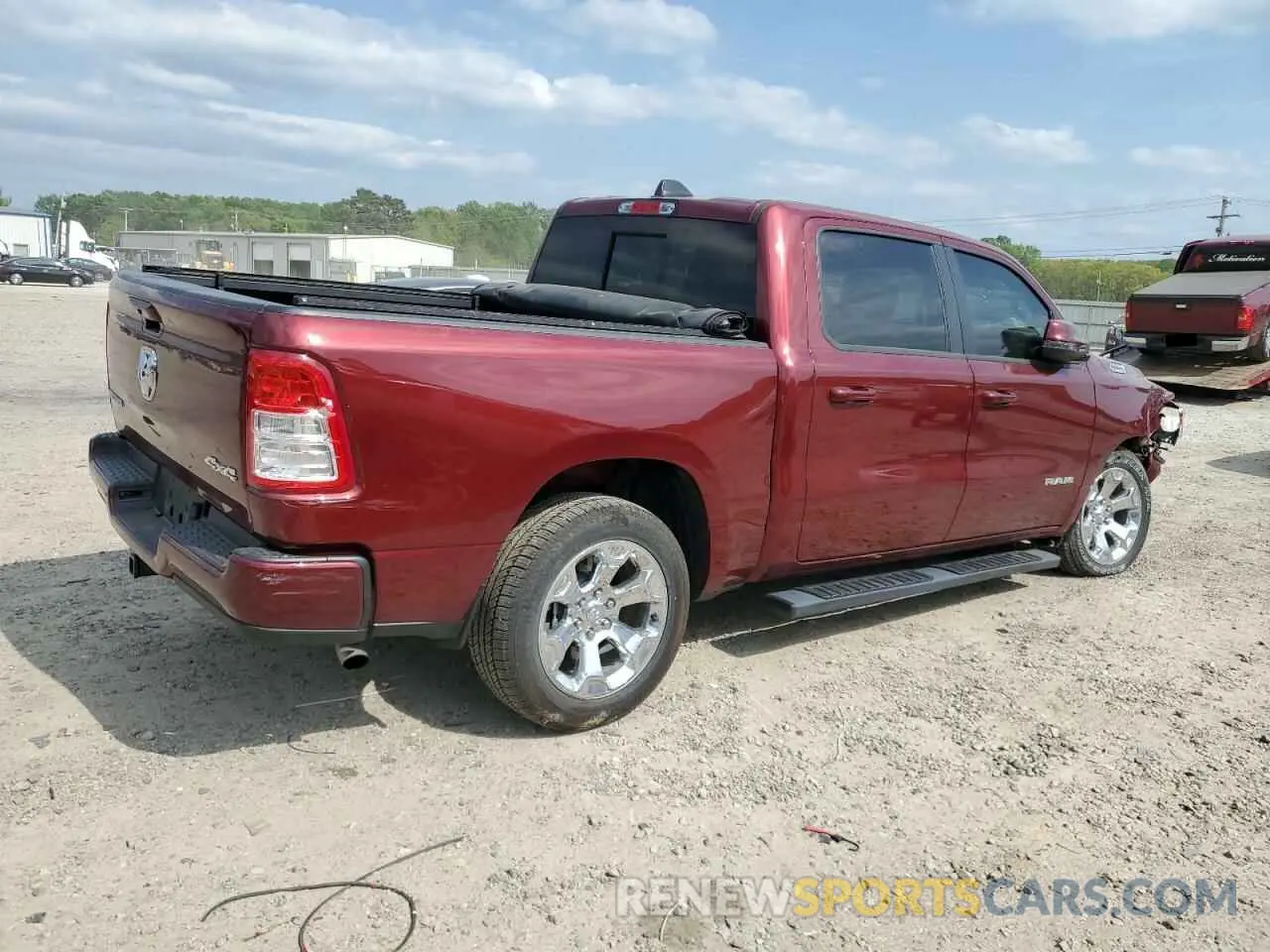 3 Photograph of a damaged car 1C6RRFFG6RN209660 RAM 1500 2024