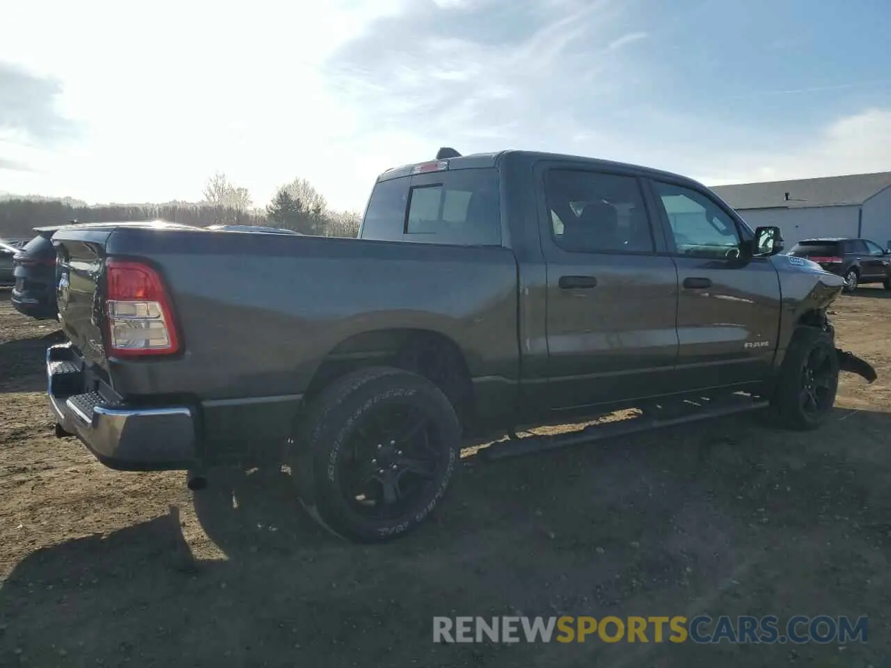 3 Photograph of a damaged car 1C6RRFFG7RN199480 RAM 1500 2024