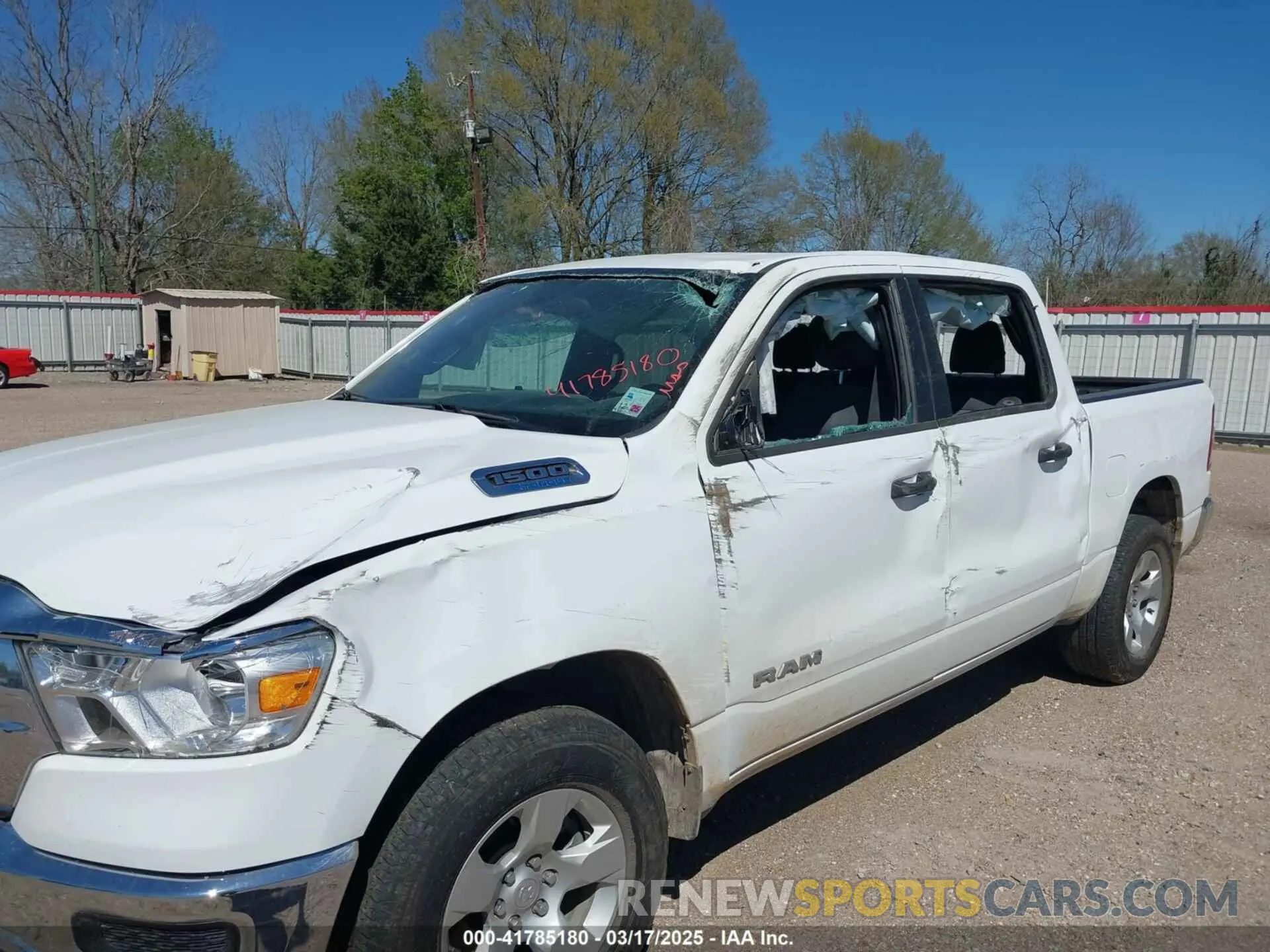 6 Photograph of a damaged car 1C6RRFFG9RN110878 RAM 1500 2024