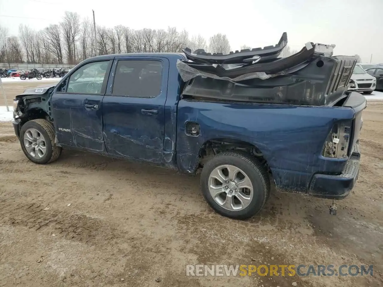 2 Photograph of a damaged car 1C6RRFFG9RN199058 RAM 1500 2024