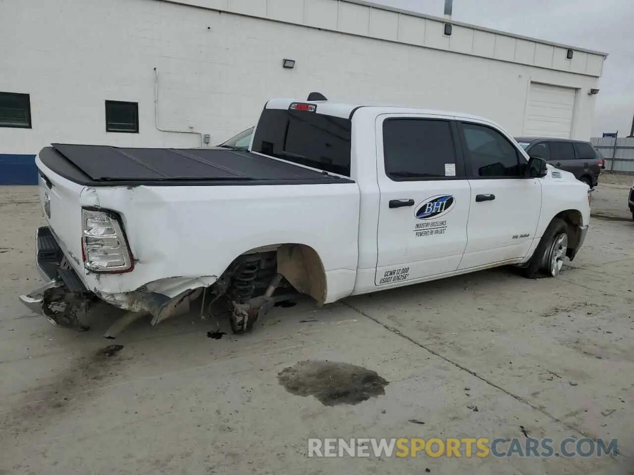 3 Photograph of a damaged car 1C6RRFFGXRN113658 RAM 1500 2024