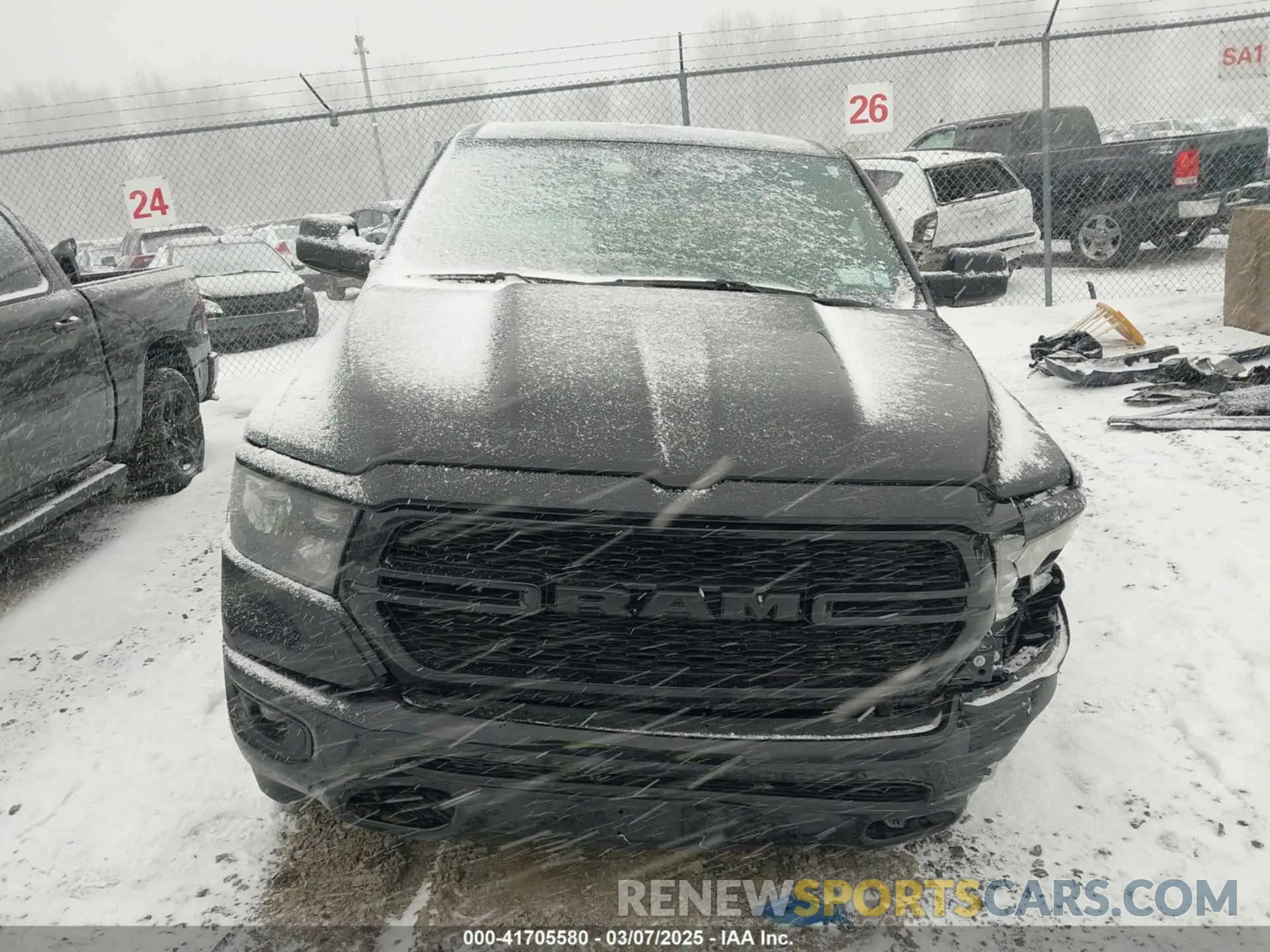 13 Photograph of a damaged car 1C6RRFGG9RN208985 RAM 1500 2024