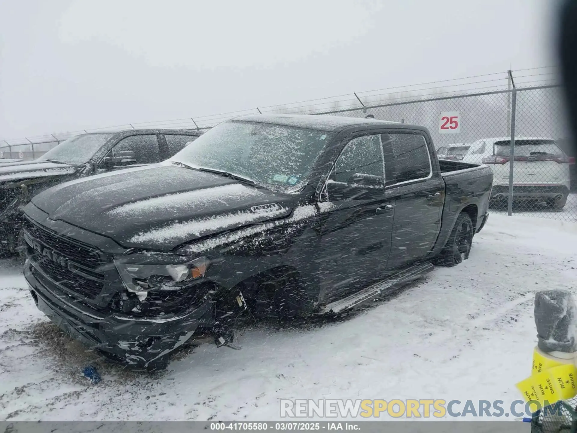 2 Photograph of a damaged car 1C6RRFGG9RN208985 RAM 1500 2024
