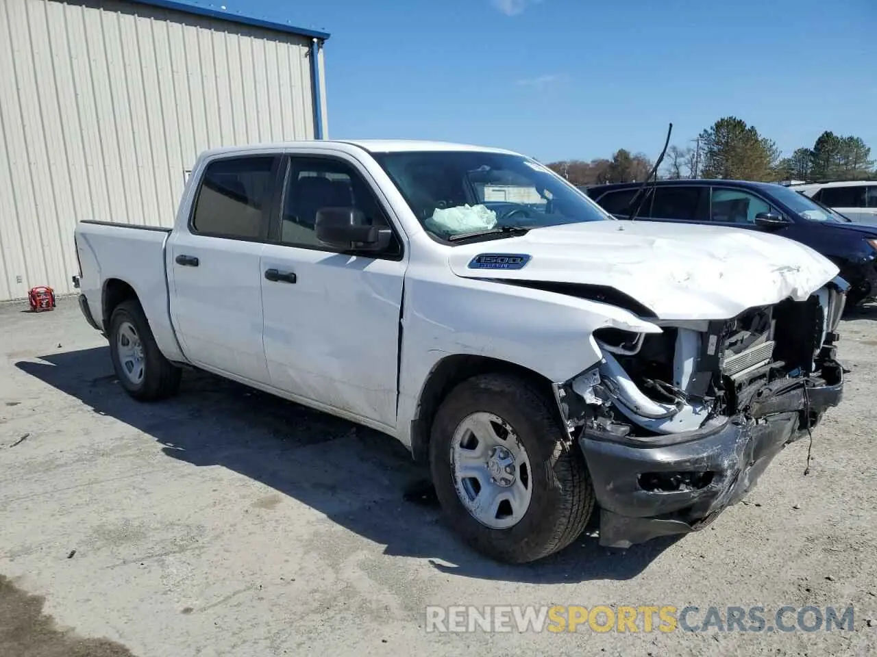 4 Photograph of a damaged car 1C6RRFGGXRN143662 RAM 1500 2024