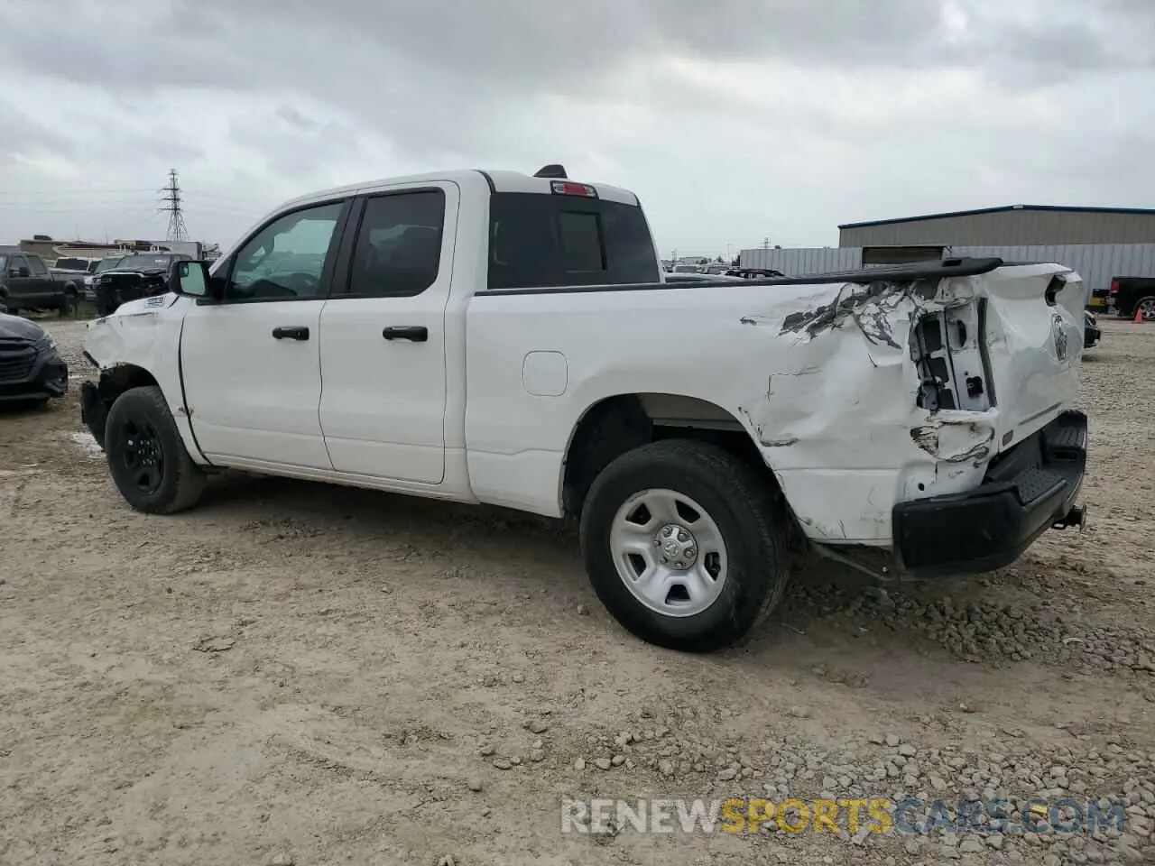 2 Photograph of a damaged car 1C6SRECG2RN152096 RAM 1500 2024