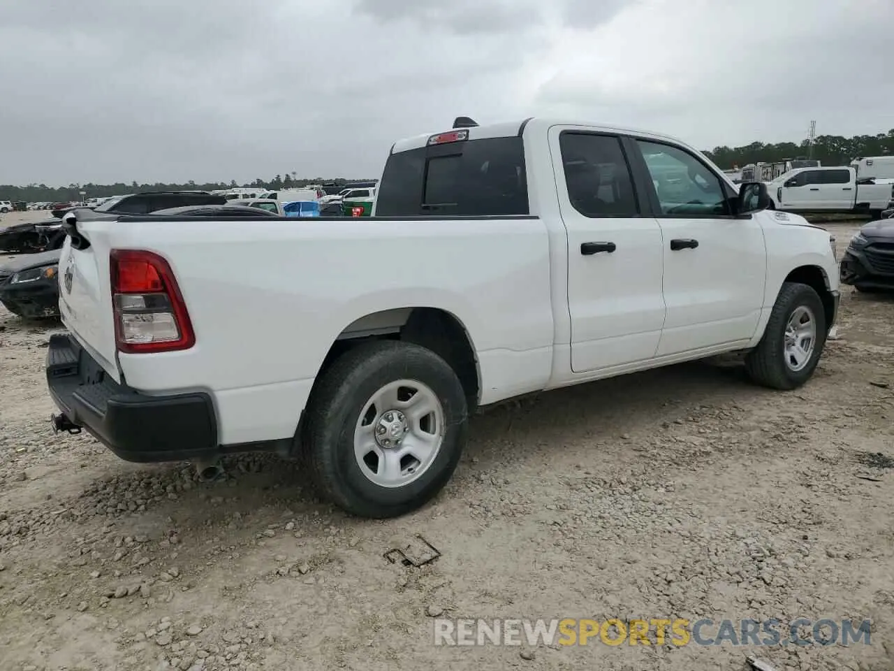 3 Photograph of a damaged car 1C6SRECG2RN152096 RAM 1500 2024