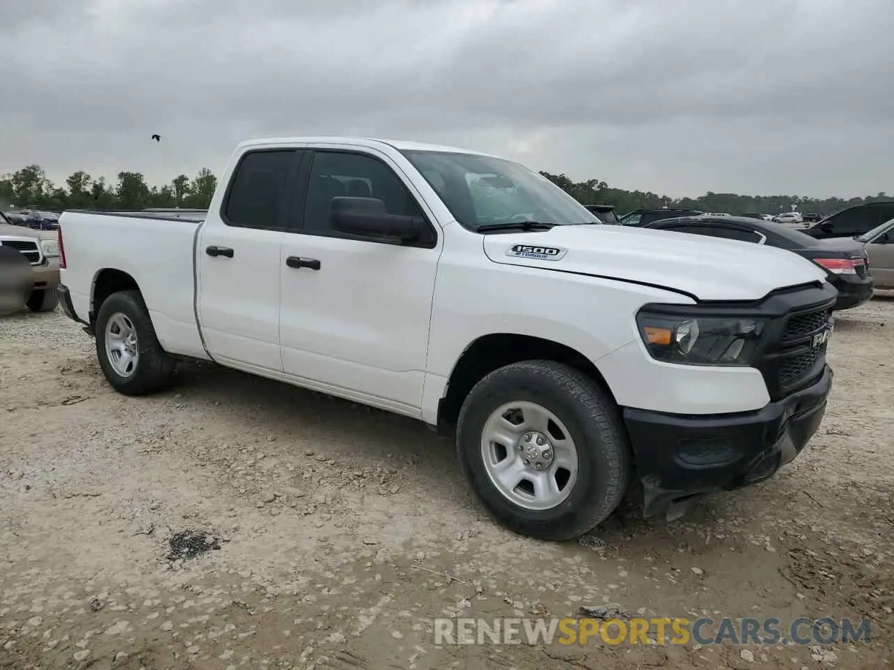 4 Photograph of a damaged car 1C6SRECG2RN152096 RAM 1500 2024