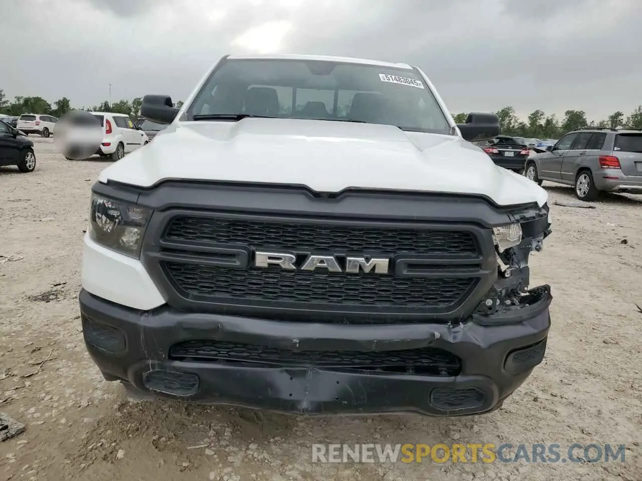 5 Photograph of a damaged car 1C6SRECG2RN152096 RAM 1500 2024