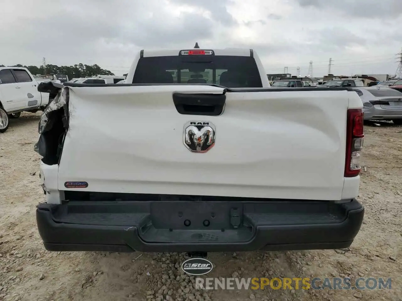 6 Photograph of a damaged car 1C6SRECG2RN152096 RAM 1500 2024