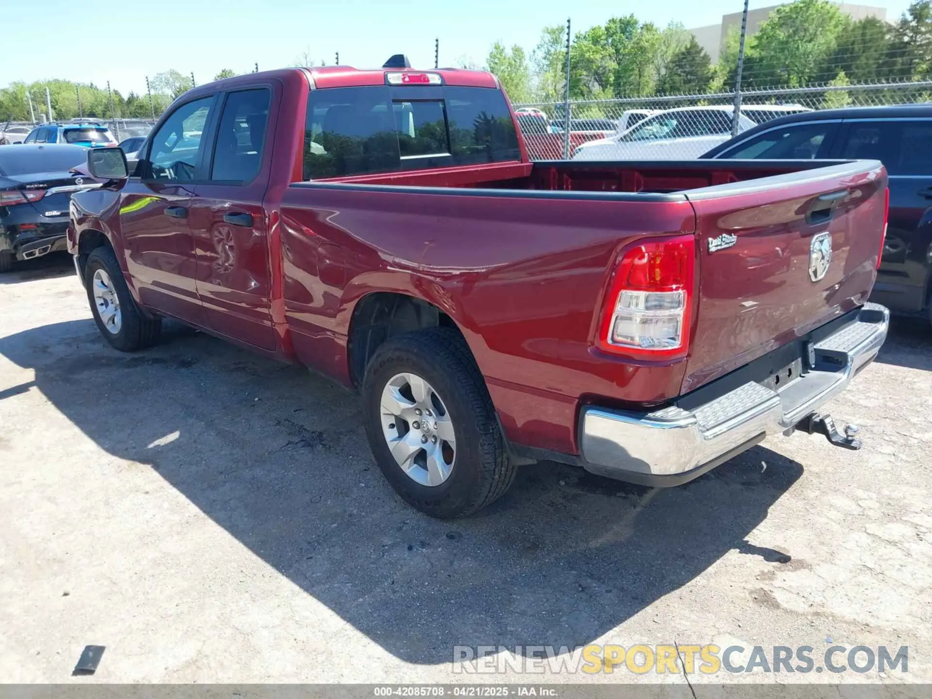 3 Photograph of a damaged car 1C6SRECG5RN205714 RAM 1500 2024