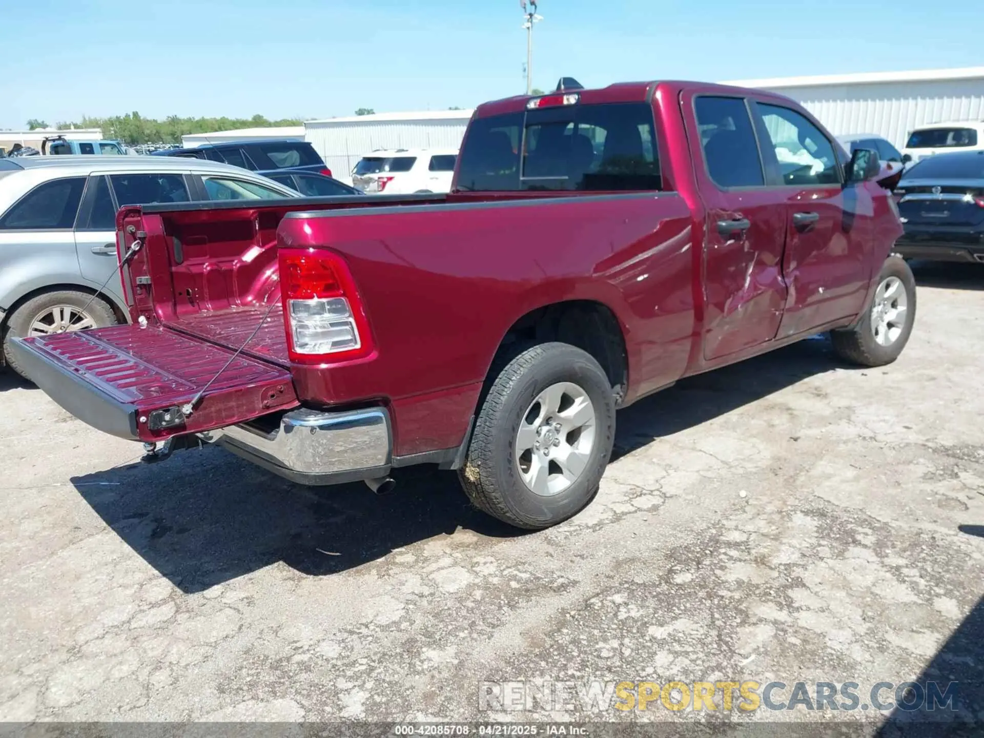 4 Photograph of a damaged car 1C6SRECG5RN205714 RAM 1500 2024