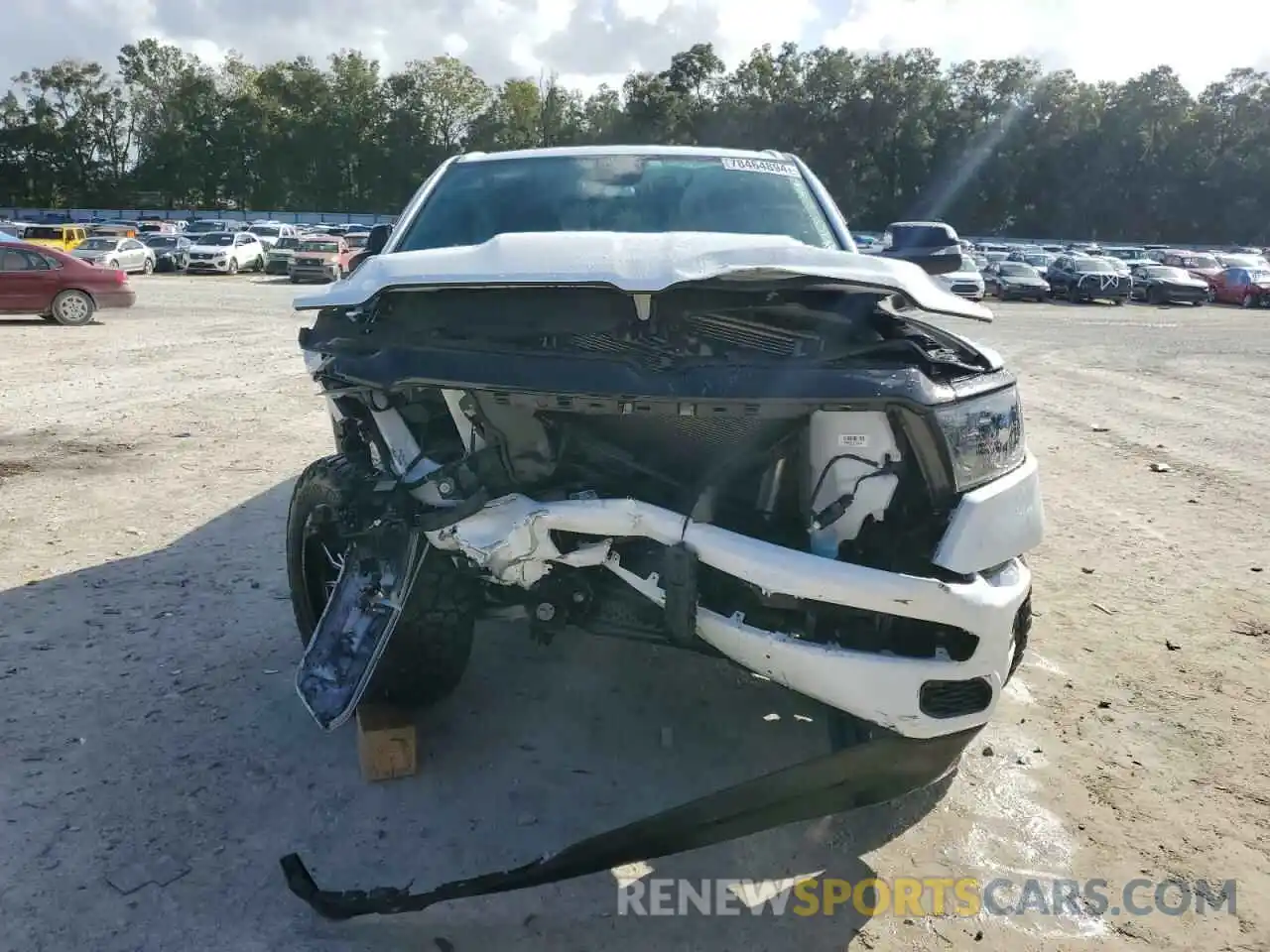 5 Photograph of a damaged car 1C6SRFFT0RN129236 RAM 1500 2024