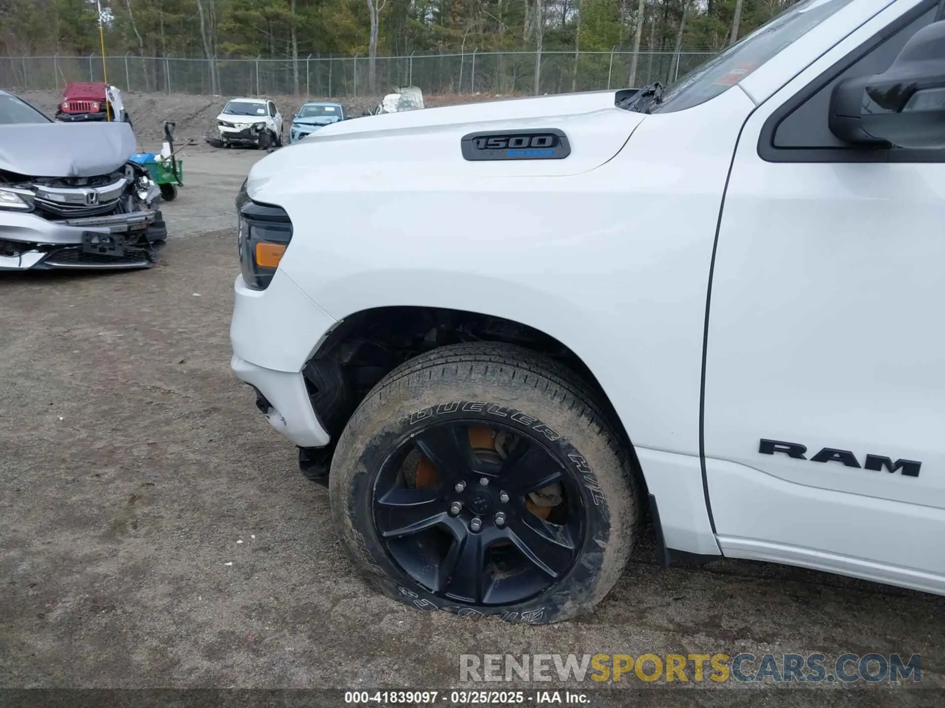 12 Photograph of a damaged car 1C6SRFFT1RN124465 RAM 1500 2024