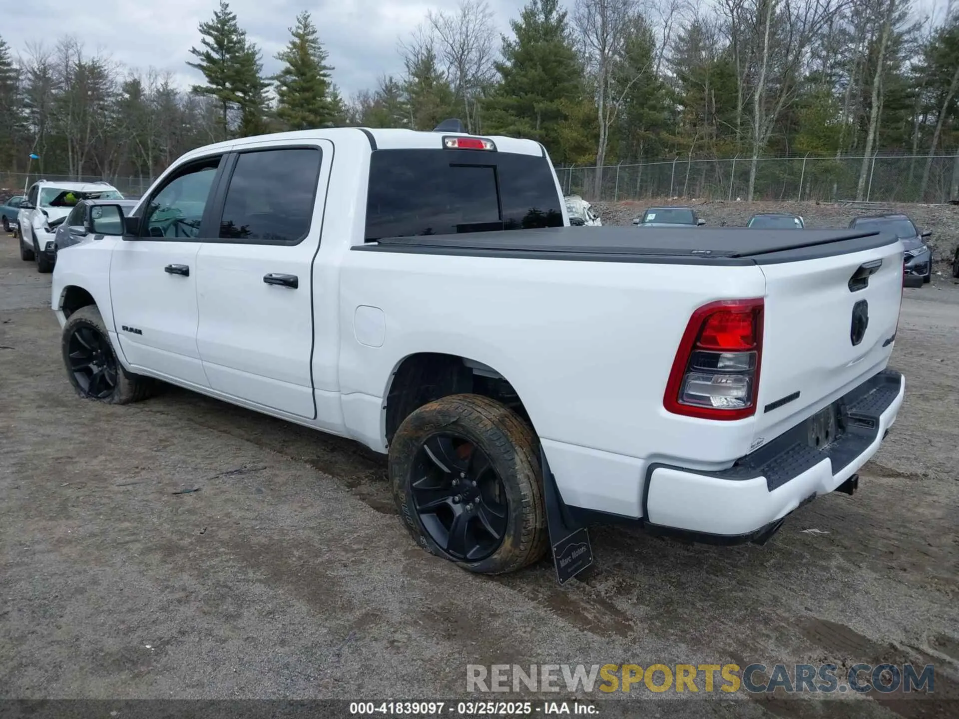 3 Photograph of a damaged car 1C6SRFFT1RN124465 RAM 1500 2024