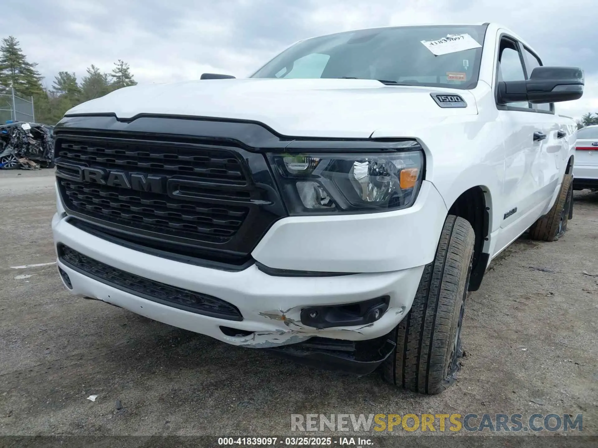 6 Photograph of a damaged car 1C6SRFFT1RN124465 RAM 1500 2024